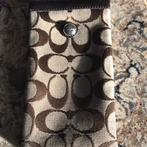 Coach eyeglass case